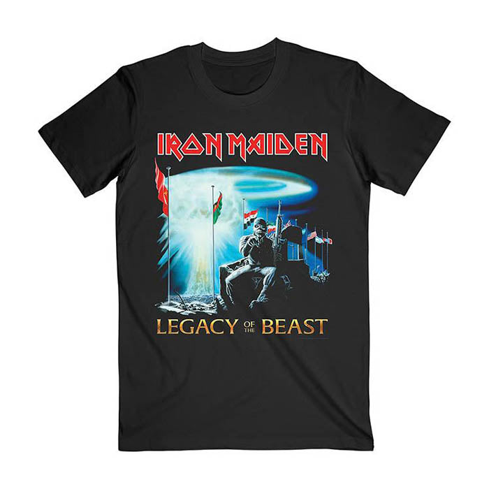 Iron Maiden 2 Minutes To Midnight LOTB 2019 Tour T-shirt - GIG-MERCH.com