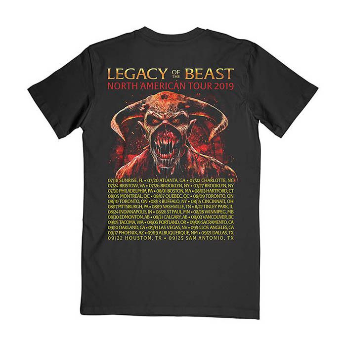 Iron Maiden Flight Of Icarus LOTB 2019 Tour T-shirt - GIG-MERCH.com