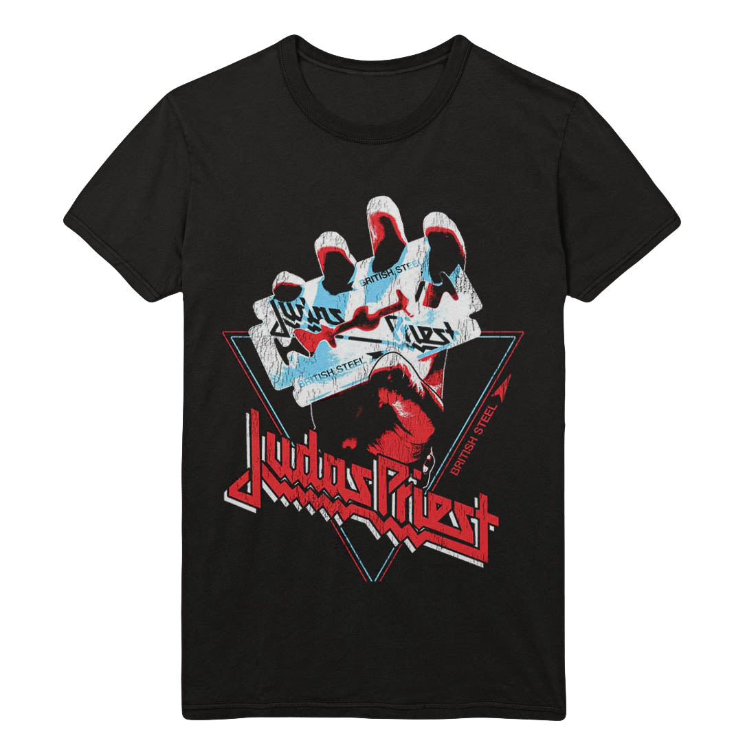 Judas Priest British Steel Triangle T-Shirt