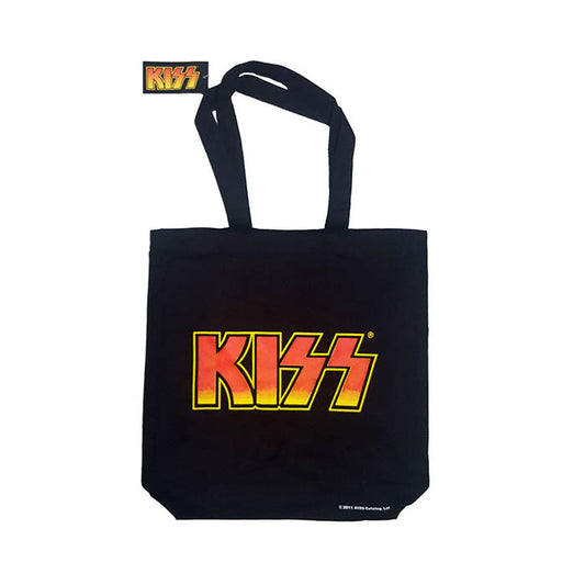 Kiss Logo & Faces Tote Bag - GIG-MERCH.com