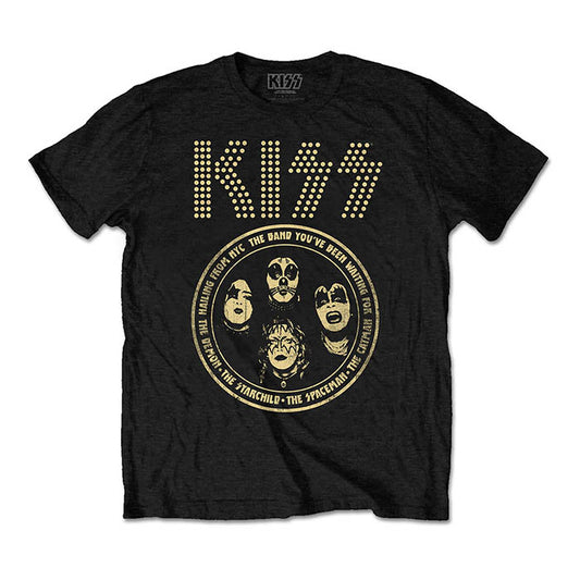 Kiss Band Circle T-Shirt