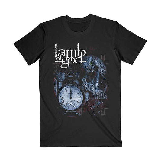 Lamb Of God Circuit Skull T-shirt - GIG-MERCH.com