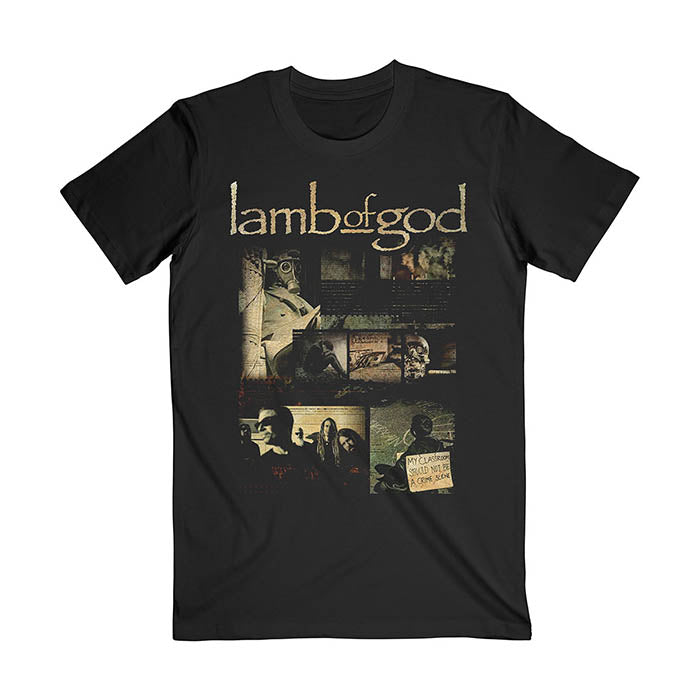 Lamb Of God Album Collage T-shirt - GIG-MERCH.com
