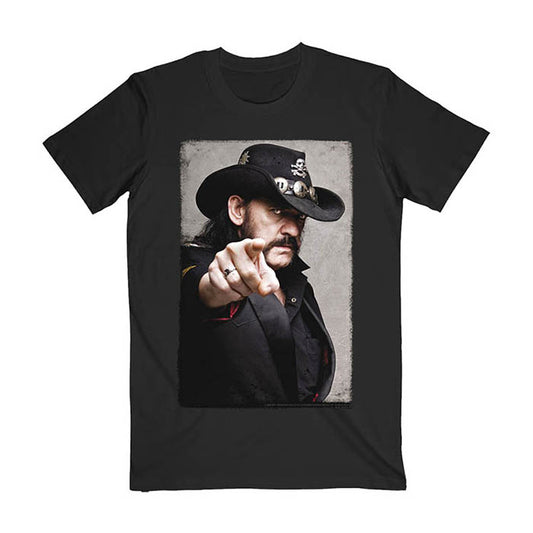 Motorhead Lemmy Pointing Photo T-Shirt