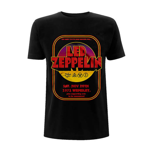 Led Zeppelin 1971 Wembley T-Shirt
