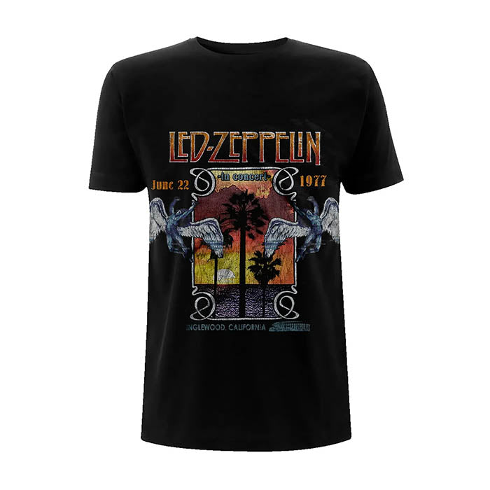 Led Zeppelin Inglewood 1977 T-Shirt