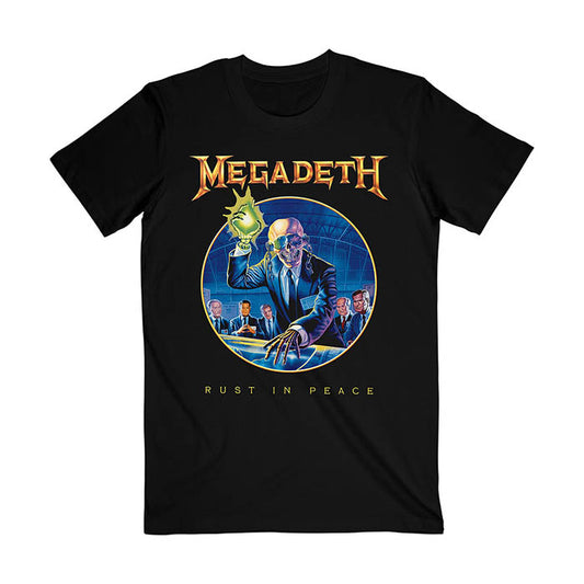 Megadeth Rust In Peace Circle T-shirt
