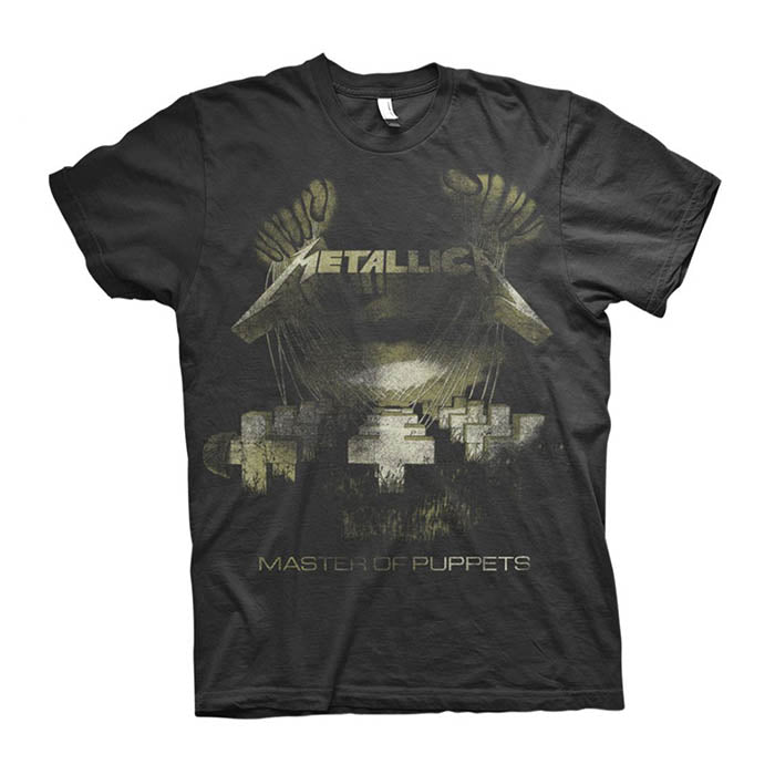 Metallica Master Of Puppets Distressed T-Shirt