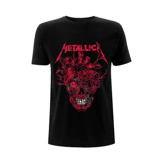 Metallica Heart Skull T-Shirt