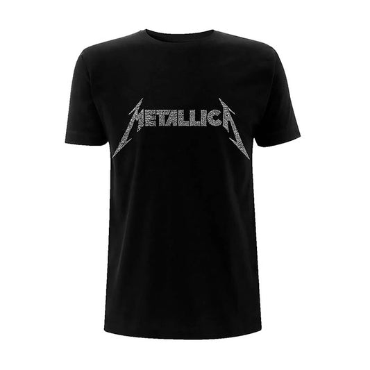 Metallica 40th Anniversary Songs Logo T-Shirt