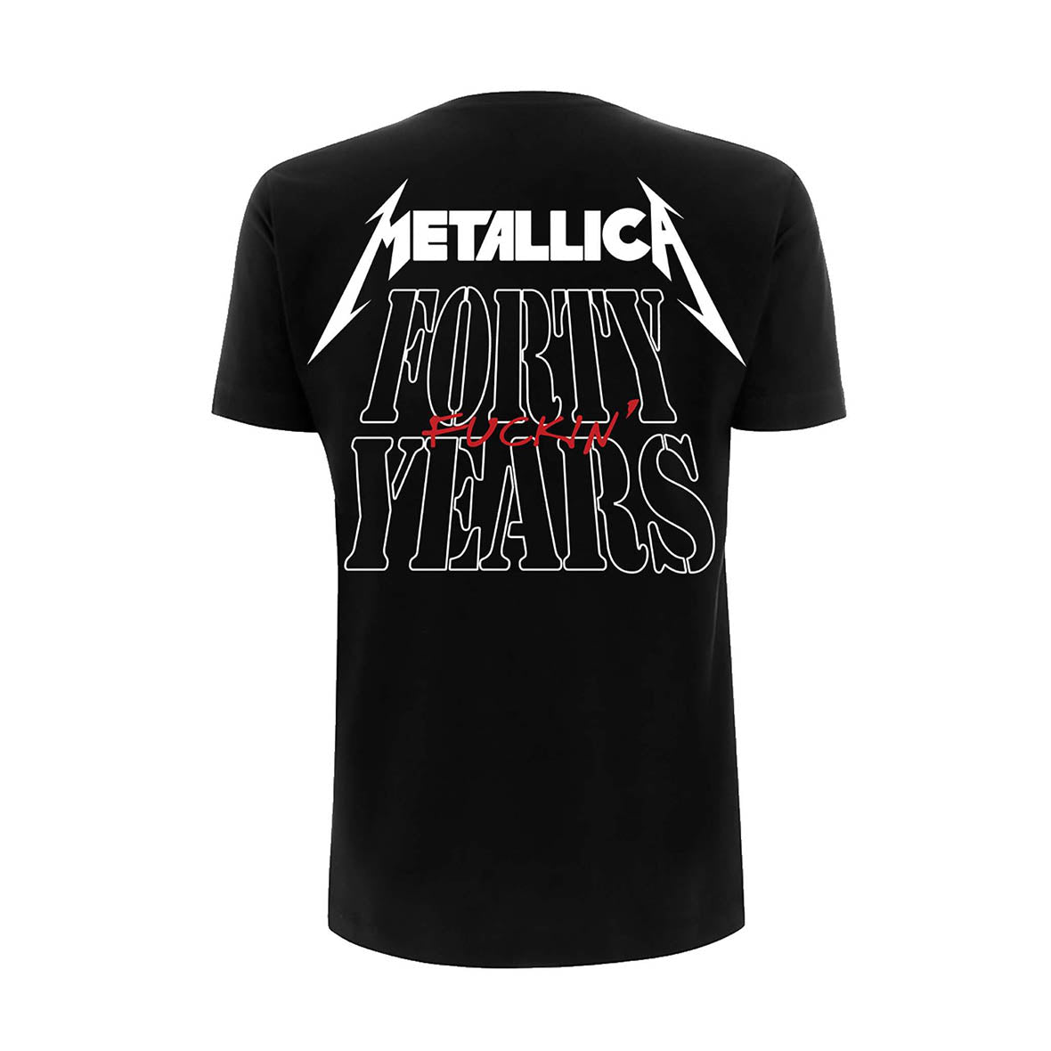 Metallica 40th Anniversary Forty Years T-Shirt