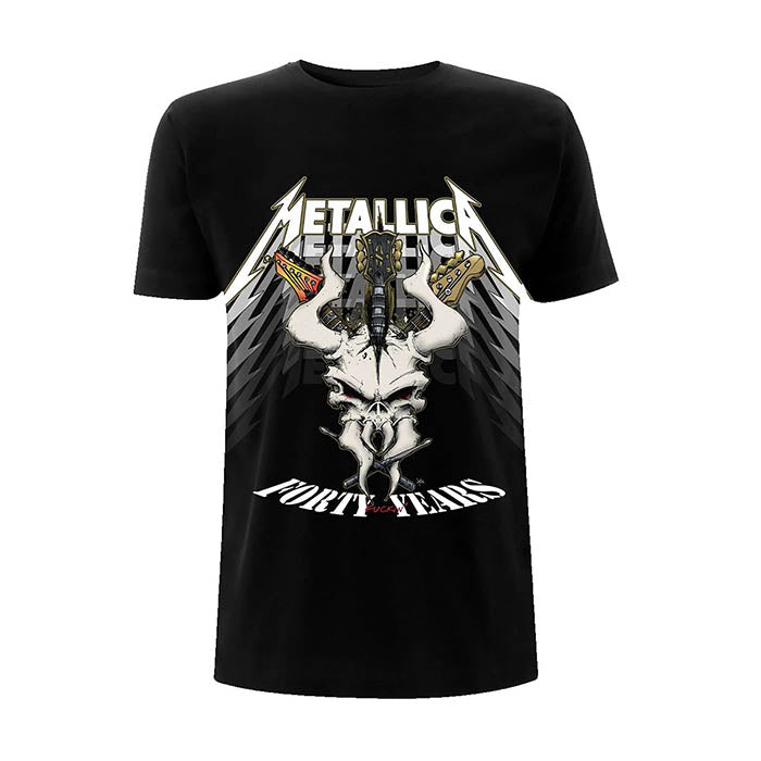 Metallica 40th Anniversary Forty Years T-Shirt