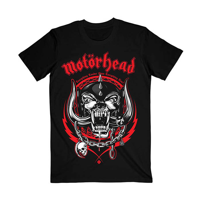 Motorhead Lightning Wreath T-Shirt - GIG-MERCH.com