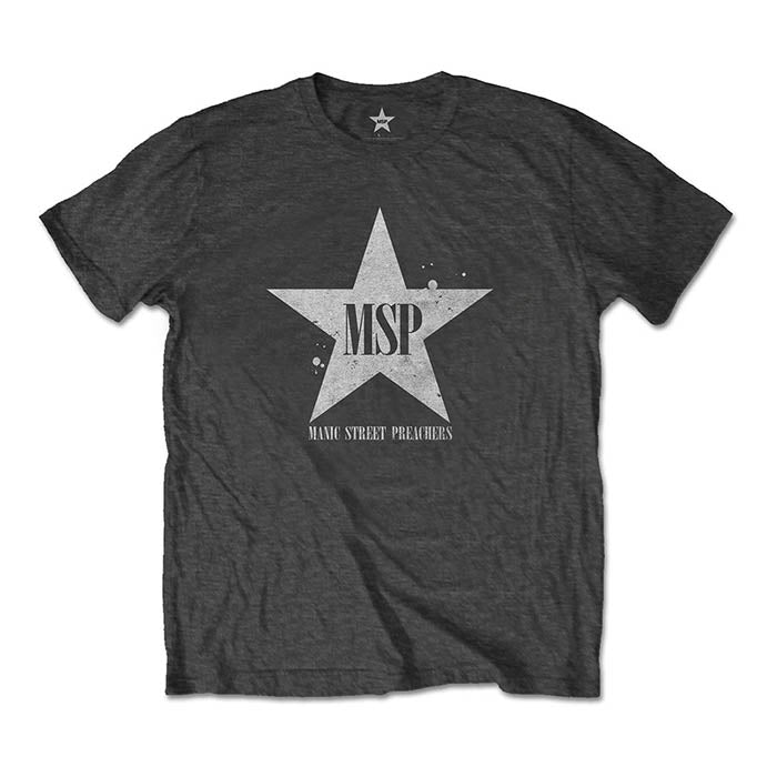 Manic Street Preachers Classic Distressed Star Logo T-Shirt