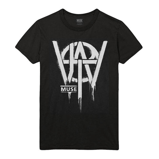 Muse Will Of The People Logo Bleed T-Shirt