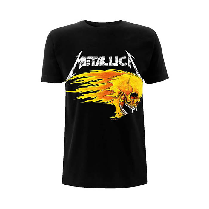 Metallica Flaming Skull 1994 Tour T-Shirt