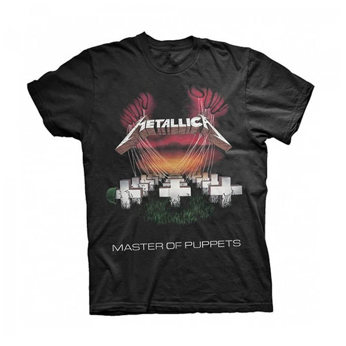 Metallica Master Of Puppets European 1986 Tour T-Shirt - GIG-MERCH.com