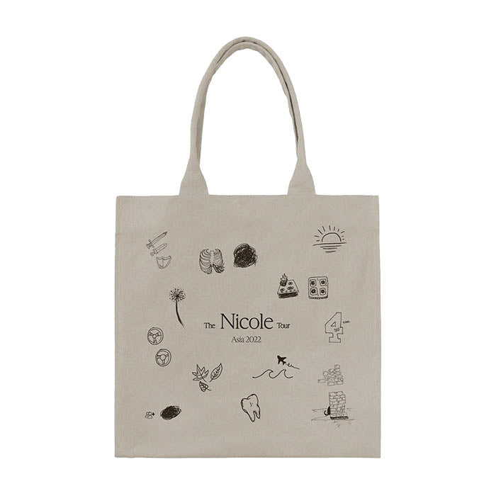 NIKI The Nicole Tour Asia Tote Bag