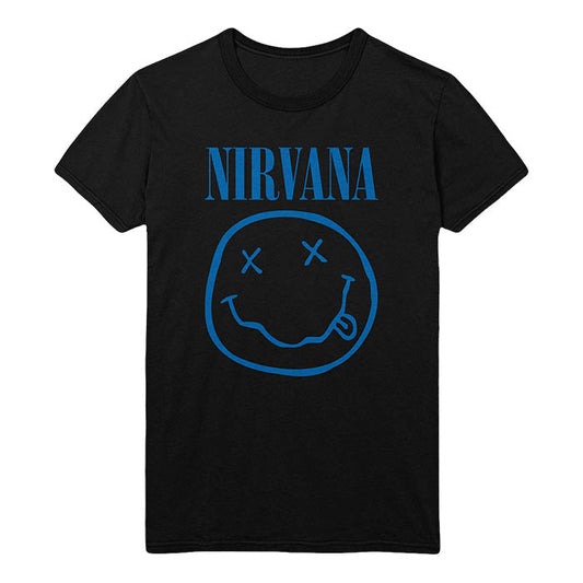 Nirvana Blue Smiley T-Shirt