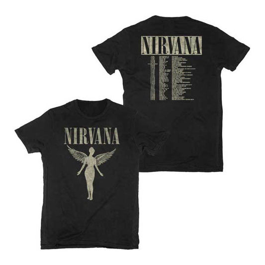Nirvana In Utero Tour T-Shirt - GIG-MERCH.com