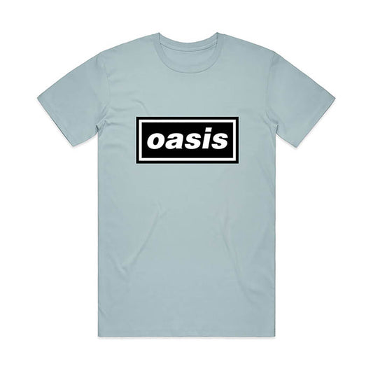 Oasis Decca Logo Light Blue T-Shirt