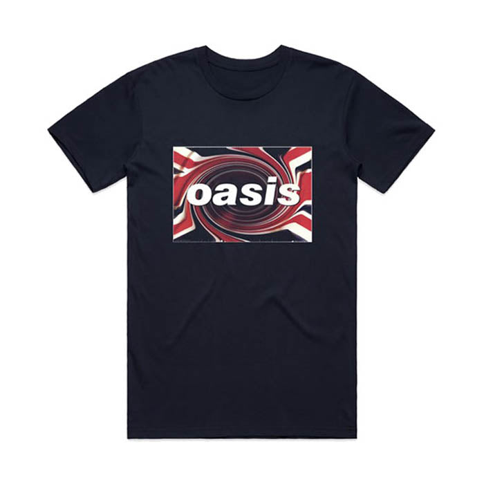 Oasis Union Jack Logo T-Shirt - GIG-MERCH.com