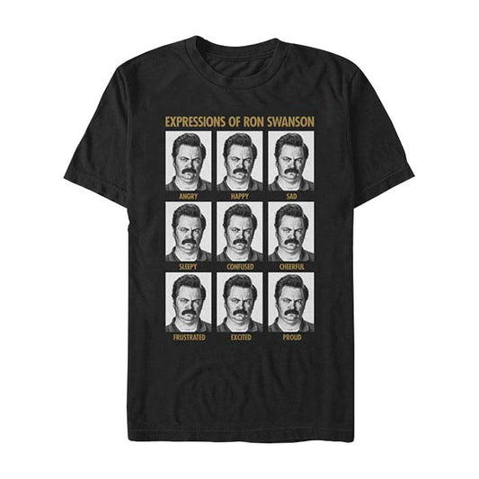 Parks & Recreation Expressions Of Ron T-Shirt