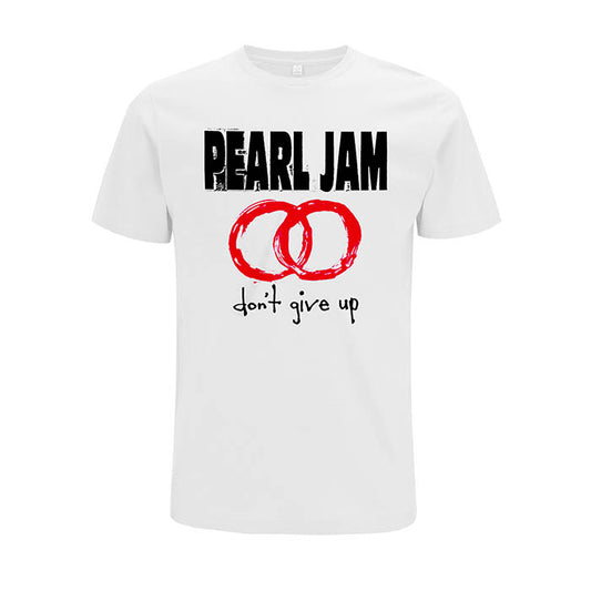 Pearl Jam Don't Give Up White T-Shirt