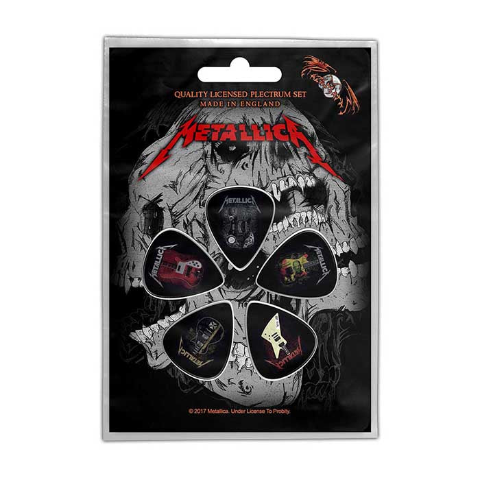 Metallica Guitars Guitar Pick Set