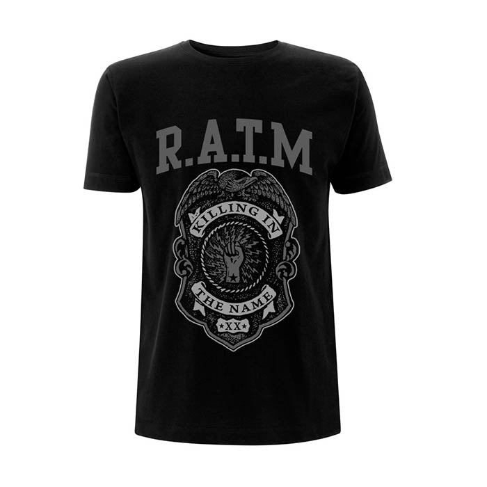RATM Badge T-Shirt - GIG-MERCH.com