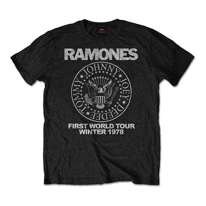 Ramones First World Tour 1978 T-Shirt
