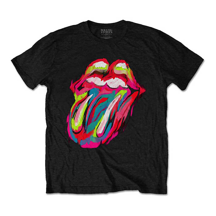The Rolling Stones Sixty Brushstroke Tongue T-shirt