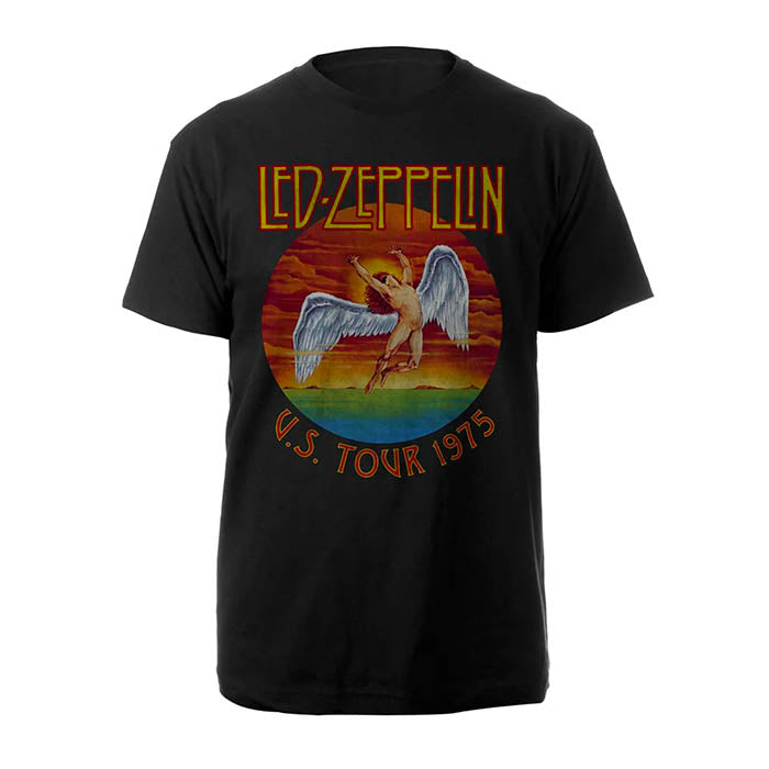 Led Zeppelin USA Tour 1975 T-Shirt - GIG-MERCH.com