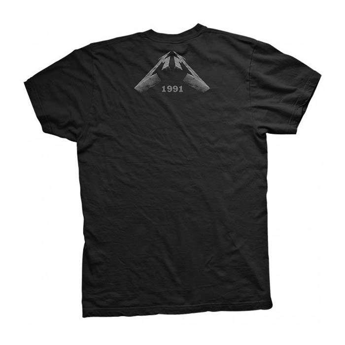 Metallica Black Album All Over Faded T-Shirt - GIG-MERCH.com