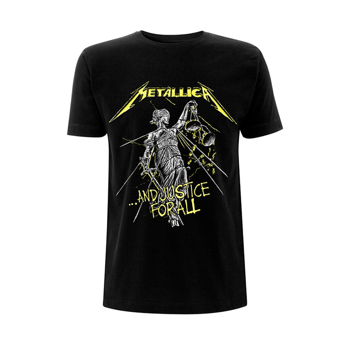 Metallica And Justice For All Tracks T-Shirt - GIG-MERCH.com