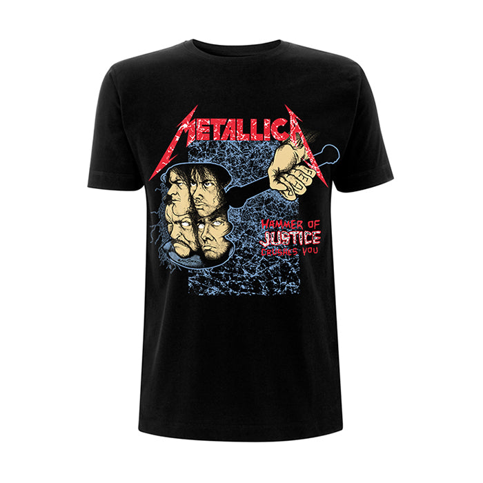Metallica Hammer Of Justice T-Shirt - GIG-MERCH.com