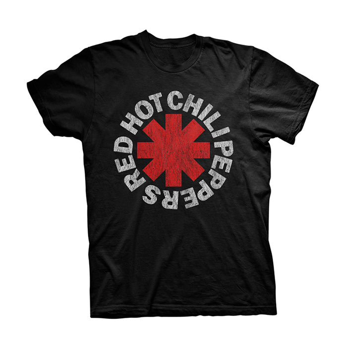 RHCP Distressed Logo T-shirt - GIG-MERCH.com