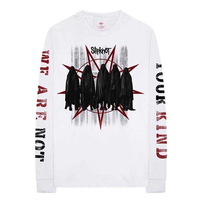 Slipknot WANYK Shrouded Group Long Sleeve T-Shirt - GIG-MERCH.com