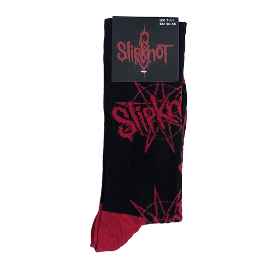 Slipknot Logo & Nonagram Unisex Ankle Socks