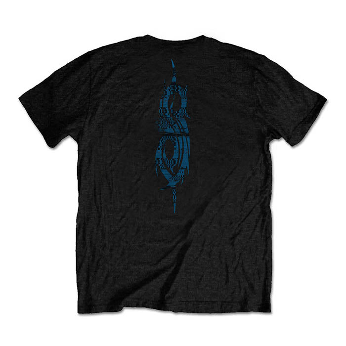 Slipknot WANYK Blue Glitch T-shirt - GIG-MERCH.com