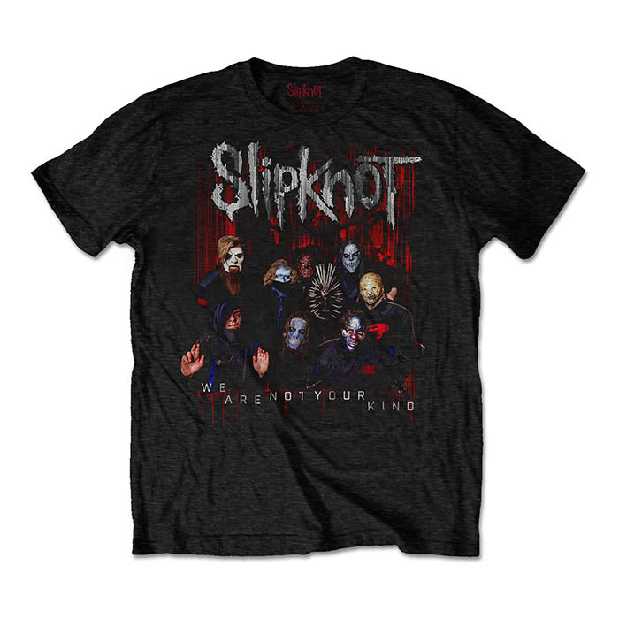 Slipknot WANYK Band White Logo T-shirt+Ticket Bundle - GIG-MERCH.com