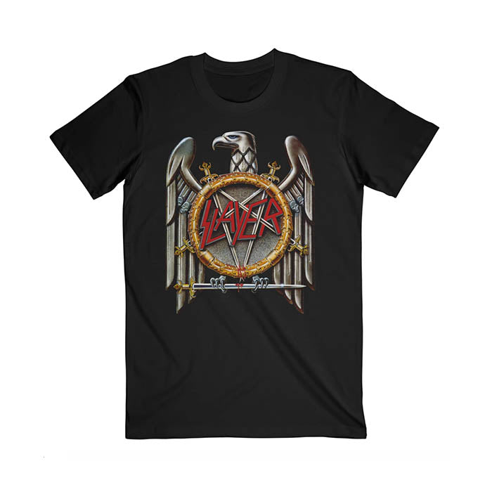 Slayer Silver Eagle T-Shirt - GIG-MERCH.com
