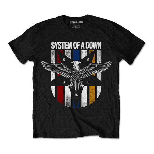 System Of A Down Eagle Colours T-shirt