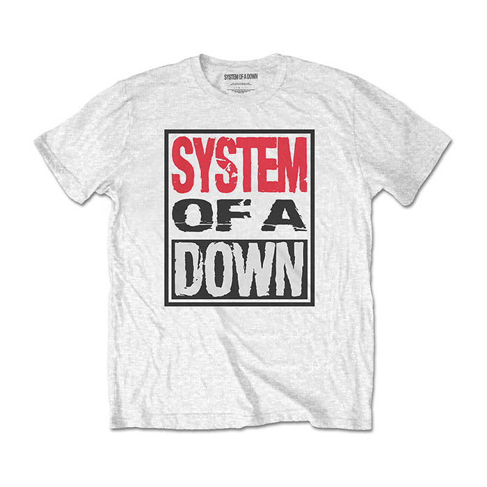 System Of A Down Stacked Logo T-shirt - GIG-MERCH.com