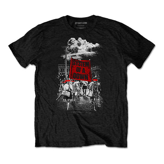 System Of A Down Banner Marches T-shirt