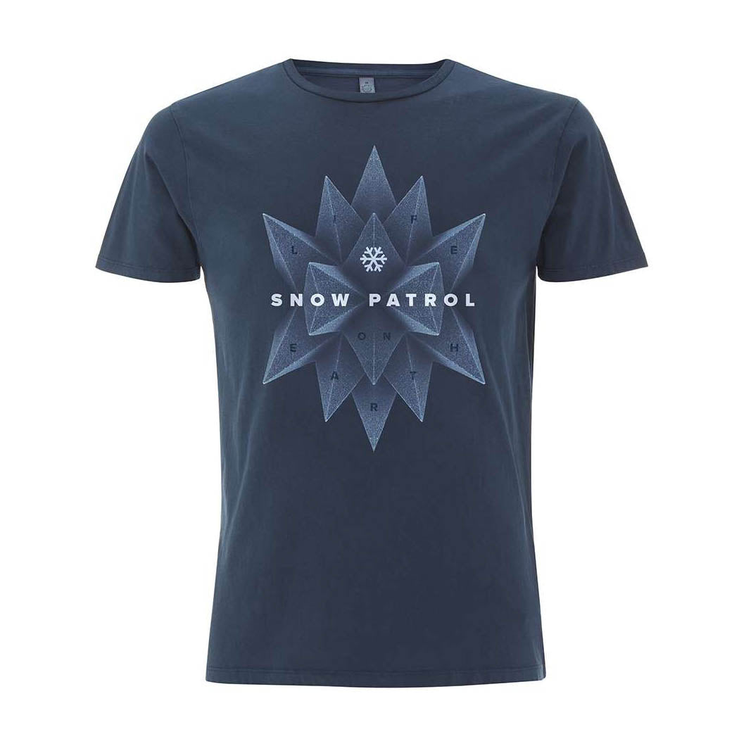 Snow Patrol Foam Pyramids T-shirt - GIG-MERCH.com