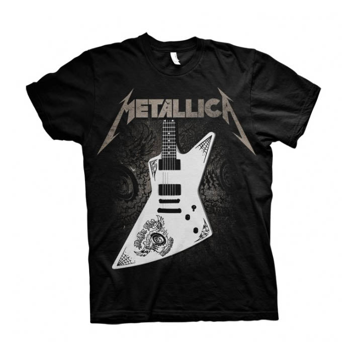 Metallica Papa Het Guitar T-Shirt - GIG-MERCH.com